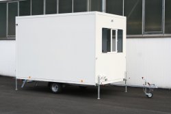 </h5>WEIRO® CUBIC </h5>as an unbraked trailer with a permissible total weight of 750 kg.