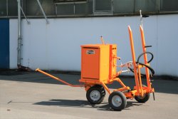 <h5>WEIRO® HS 20</h5>abschließbarer Gasflaschenschrank und geschlossenes Pumpengehäuse.