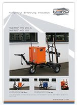 Weiro® HS 20 A Spritzmaschinen Weiro® HS 20 A Spritzmaschinen