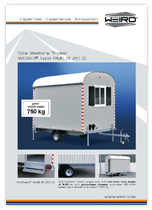 WEIRO® site welfare trailer model Rasant