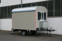 <h5>WEIRO® RASANT</h5> single-axle, 3.5 m body length, with towing eye and propane gas heater
