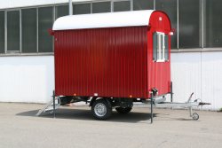 <h5>WEIRO® RASANT</h5> single-axle, 3 m body length, towing eye, crane eyes